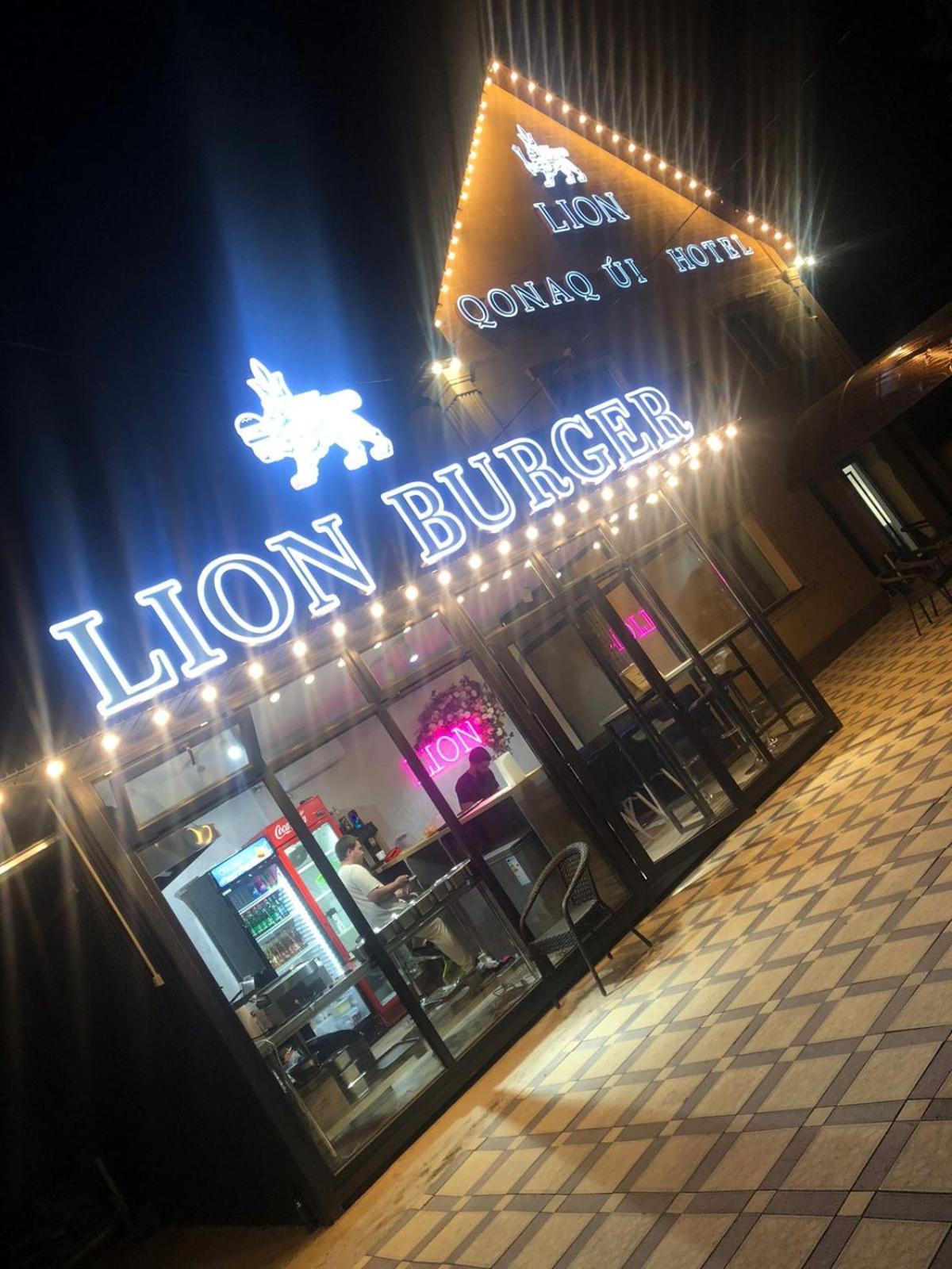 Hotel Lion Almaty Exterior foto